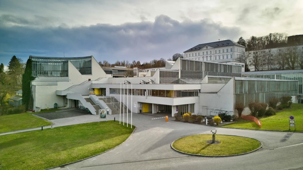 Campus d’un établissement universitaire de formation des enseignants à Linz, en Autriche, le type d’institution qui coordonne les Académies Erasmus+ des enseignants