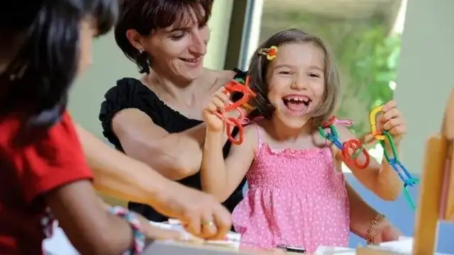 Early childhood educators during an Erasmus+ inclusive education course